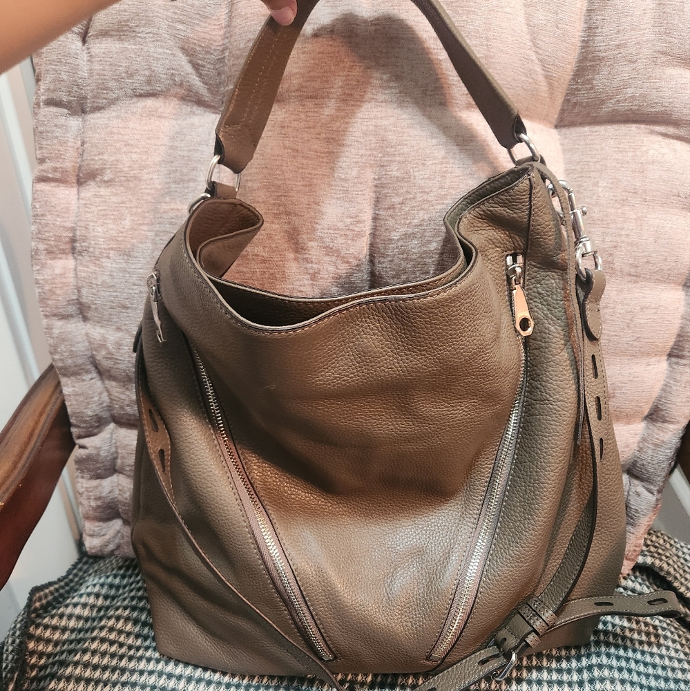 Excellent used condition Rebecca Minkoff double zip moto